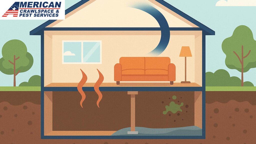 How a Clean Crawlspace Protects Your Home’s Air