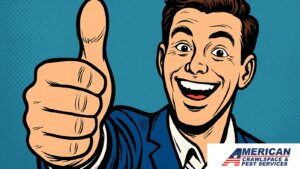 Comic-style close-up of a smiling person giving a thumbs up, celebrating positive reviews
